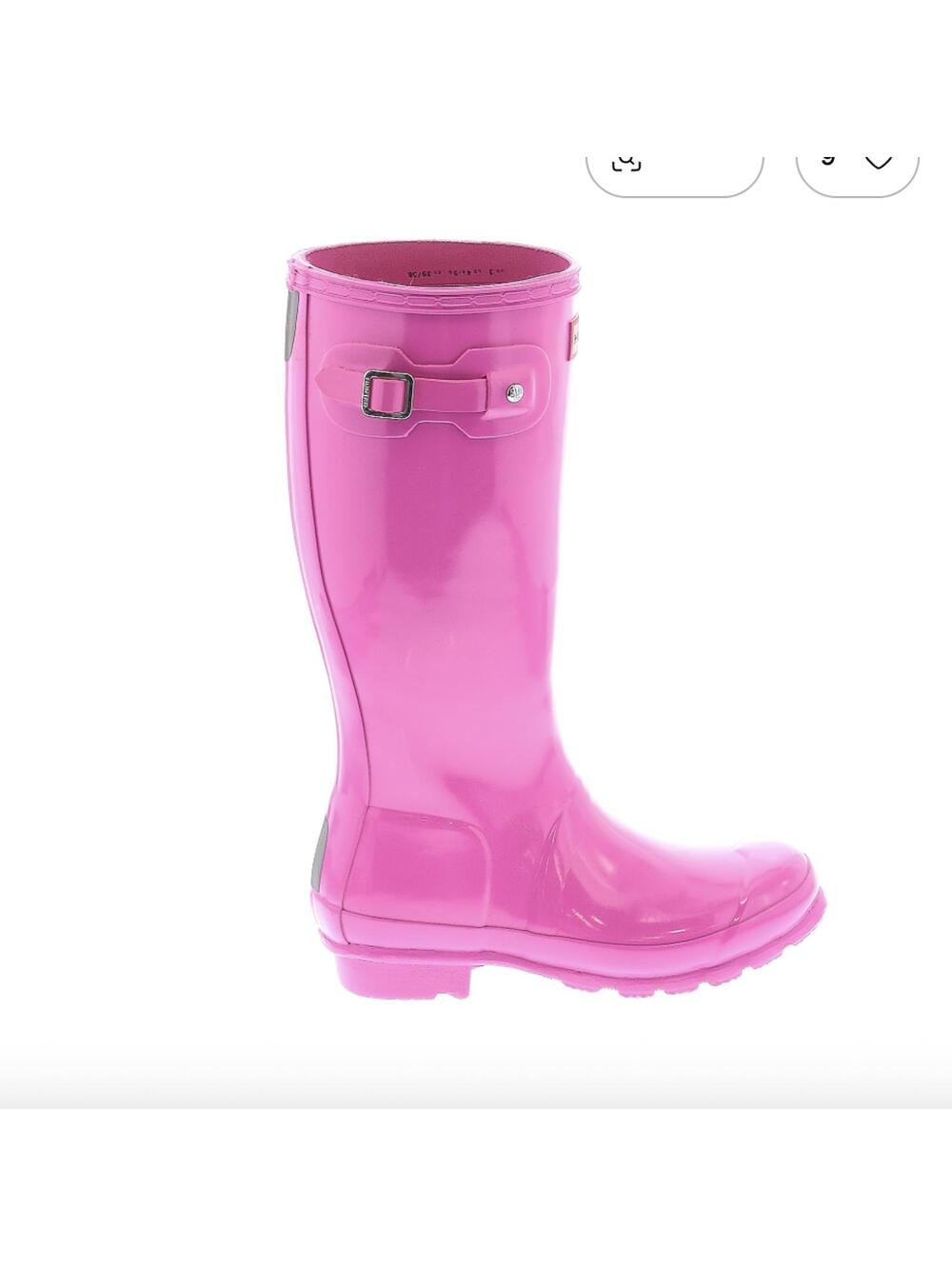 Hunter Pink Rain Boots Size UK 4 / US 6